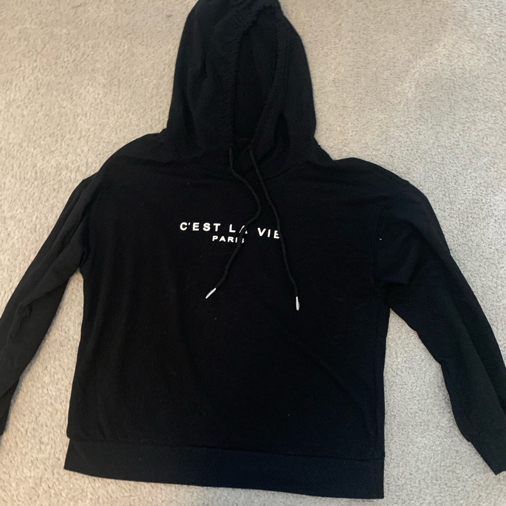 C’est la vie hoodie